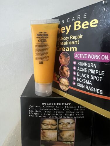 Honey Bee Facial/Body Repair and Treatment Cream - Lavender & Carrot SPF 45.