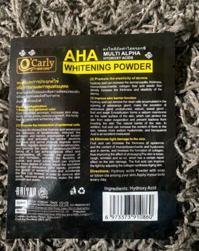 Aha  Powder For DIY Serums Soaps Lotions. (40g)