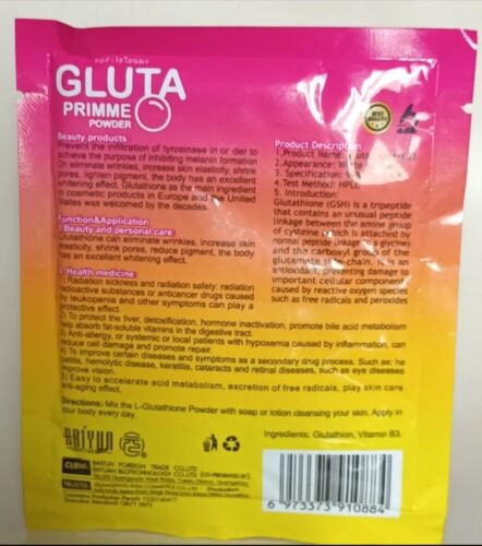 GLUTA PRIME POWDER  Powder With Glutathione And Vitamin B3